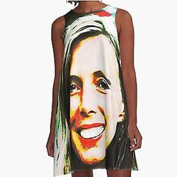 Joni Mitchell A Line Dress