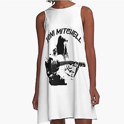 Joni Mitchell A-Line Dress Fanart