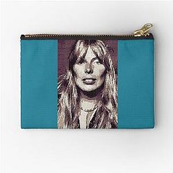 Joni Mitchell Art Zipper Pouch
