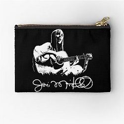 Joni Mitchell 1968 Zipper Pouch