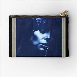 Joni Mitchell Blue Zipper Pouch