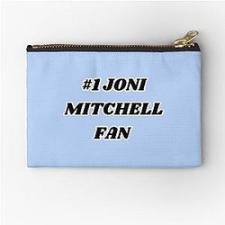 Joni Mitchell Fan Zipper Pouch