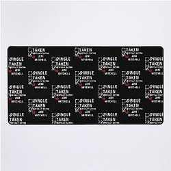 Mentally Dating Joni Mitchell Desk Mat