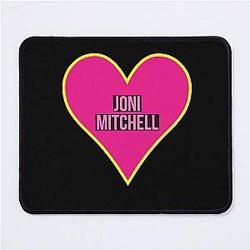 Joni Mitchell - Heart Mouse Pad