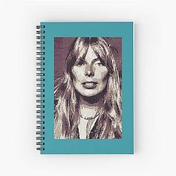Joni Mitchell Spiral Notebook
