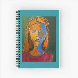 Joni Mitchell Icon Spiral Notebook