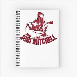 Joni Mitchell Spiral Notebook