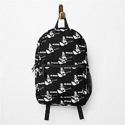 Joni Mitchell illustration, designs and art music backpack