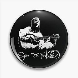 Vintage Joni Mitchell Pin