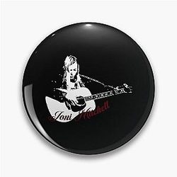 Joni Mitchell illustration and art, Joni Mitchell designs Pin