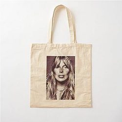 Joni Mitchell Cotton Tote Bag