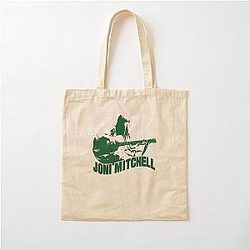 Joni Mitchell Canadian singer artist Cotton Tote Bag