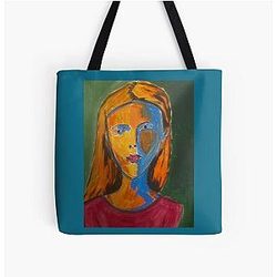 Joni Mitchell Premium All Over Print Tote Bag