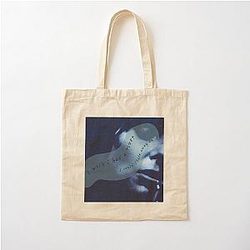 River Joni Mitchell Cotton Lyrics Tote Bag