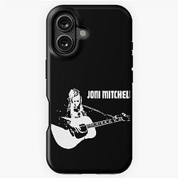 Joni Mitchell illustration and art music iPhone Tough Case