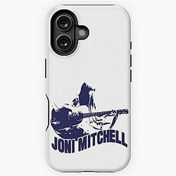 Joni Mitchell Canadian American singer songwriter red art tough case