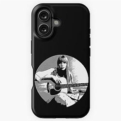 Joni Mitchell Canadian singer-songwriter art iPhone case