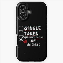 Mentally Dating Joni Mitchell iPhone Case