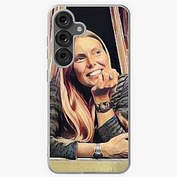 Joni Mitchell window portrait Samsung Galaxy Soft Case