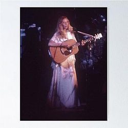 Joni Mitchell 1974 Anaheim Convention Center Poster
