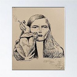 Joni Mitchell Both Sides Now art piece Long Poster
