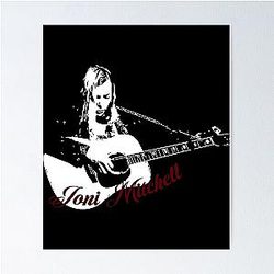 Joni Mitchell Illustrations and Art, Joni Mitchell Designs Posters