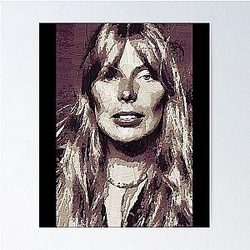 Joni Mitchell Art Poster