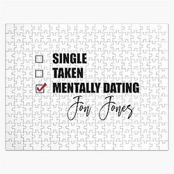 Mentally Dating Jon Jones Jigsaw Puzzle