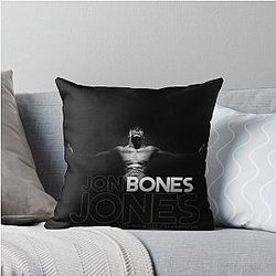 Jon Jones Wallpaper Throw Pillow