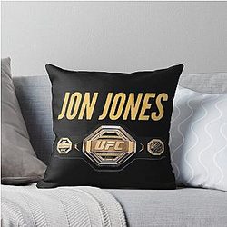 Jon Jones UFC champion Throw Pillow