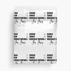 Mentally Dating Jon Jones Duvet Cover 

Cleaned title:
Mentally Dating Jon Jones Duvet