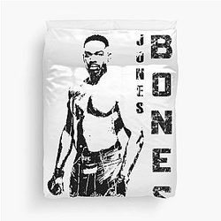 Jon Jones Bones Duvet Cover