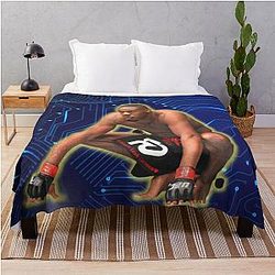 Jon Jones Throw Blanket