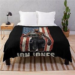 Jon Jones Bones Throw Blanket