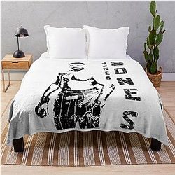 Jon Jones - Bones Throw Blanket