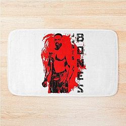 Jon Jones Bones Design Bath Mat