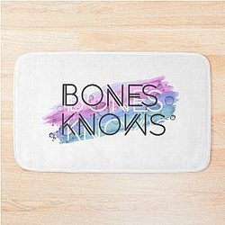 Jon Jones colorful bath mat