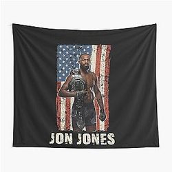 Jon Jones Bones Tapestry