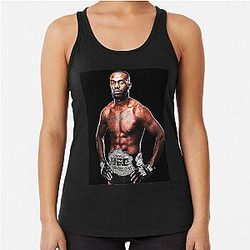 Oeuvre de Jon Jones Racerback Tank Top