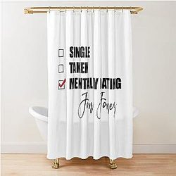 Mentally Dating Jon Jones Shower Curtain