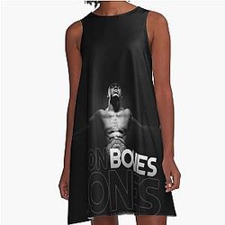 Jon Jones Wallpaper A Line Dress