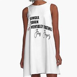 Mentally Dating Jon Jones A-Line Dress However Dress is a duplicate word sequence, so 
Mentally Dating Jon Jones A-Line