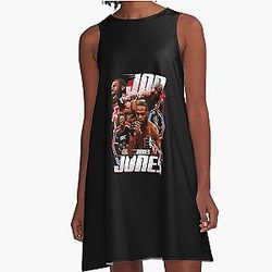 Jon Jones Collage A-Line Dress