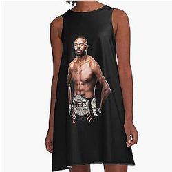 Wallpaper Jon Jones A-Line Dress