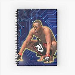 Jon Jones Spiral Notebook