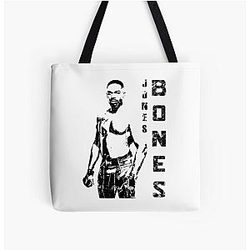 Jon Jones Bones All Over Print Tote Bag