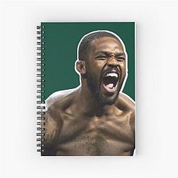 Jon Jones Spiral Notebook