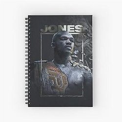 Jon Jones Spiral Notebook