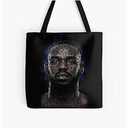 Jon Jones All Over Print Tote Bag