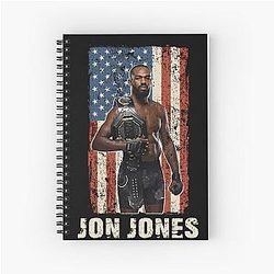 Jon Jones Spiral Notebook